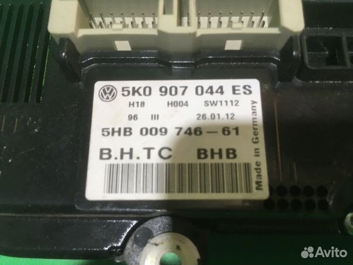 Блок климата Volkswagen Jetta 6 CLR 2012