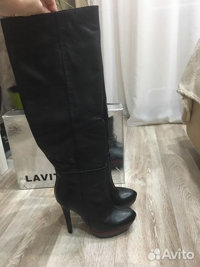 Сапоги ботфорты