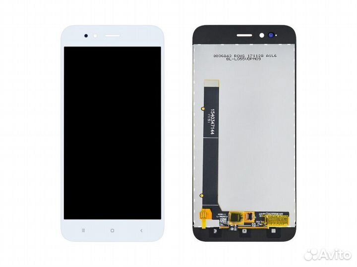 Дисплей для Xiaomi Mi A1 / Mi 5X + тачскрин (белый