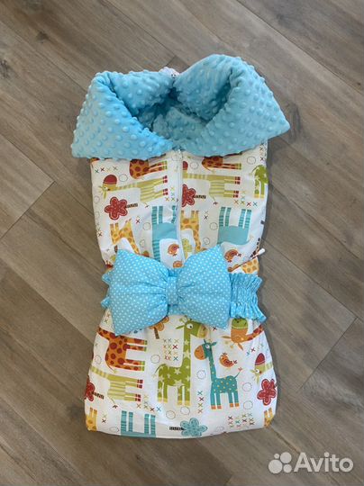 Конверт на выписку для мальчика зима