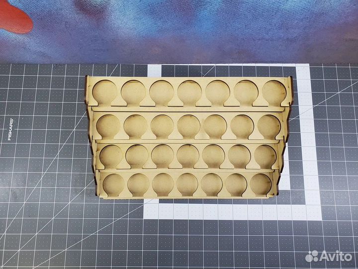 Стойка для красок 28 баночек