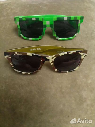 Солнцезащитные очки детские+ 1 в подарок