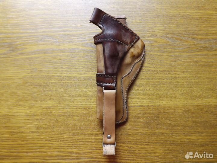 Кобура револьверная, кожаная, новая