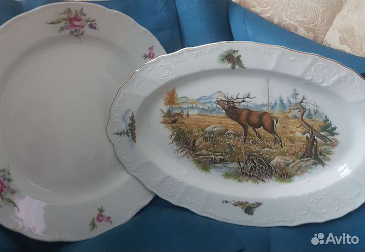 Блюда сервировочные Чехия