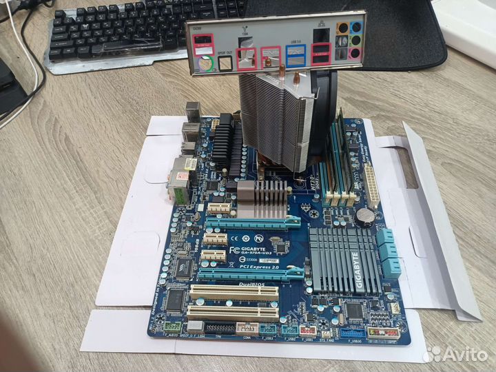 Материнка в сборе обмен на монитор 27 дюймов