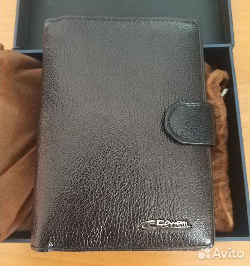 Кошелек мужской кожаный