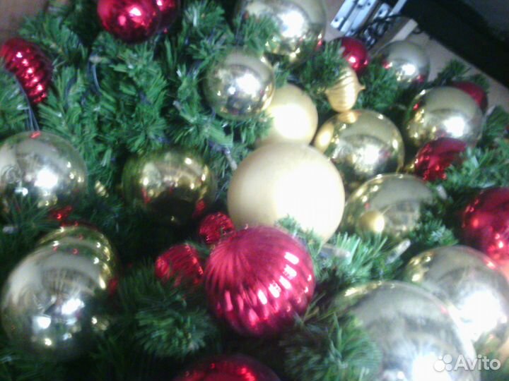 Наряженная Ёлка Гирлянды Игрушки Декор и прочее
