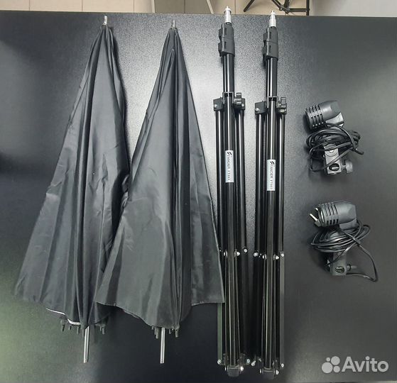 Студийный свет fancier (без ламп вспышек)