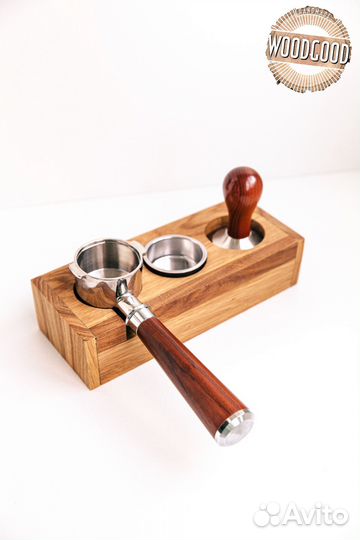 Деревянная подставка для темпера и рожка