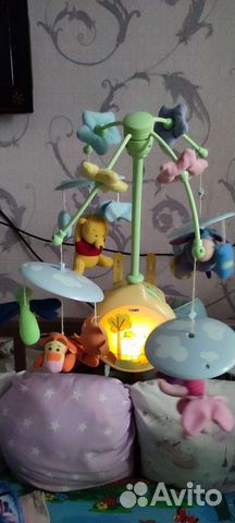 Мобиль-ночник Tomy Винни