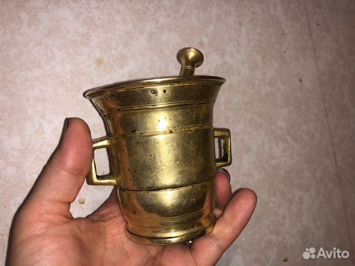 3 древние ступки с пест /Скандинавия/Бронза,Латунь