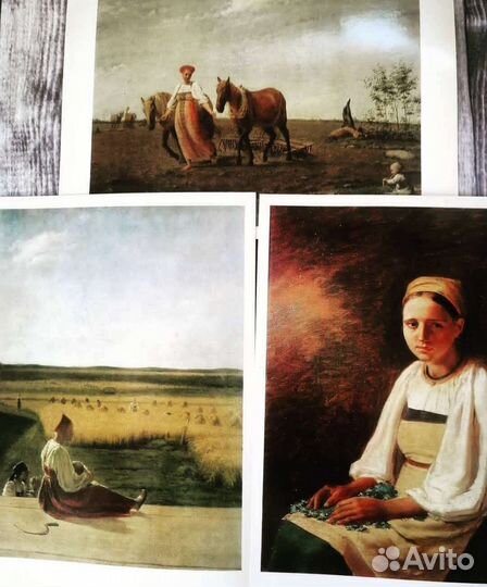 Открытки СССР Венецианов