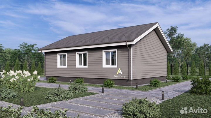 Домокомплект каркасный дом