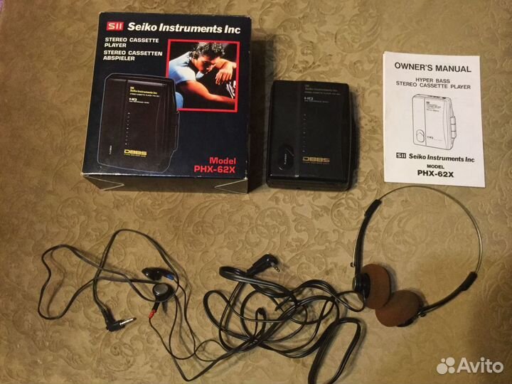 Кассетный аудиоплеер Seiko