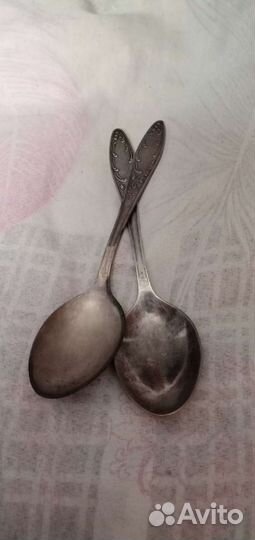Ложки -мельхиор.мнц. столовые