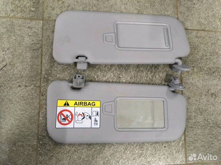 Козырек солнцезащитный Hyundai Solaris 2