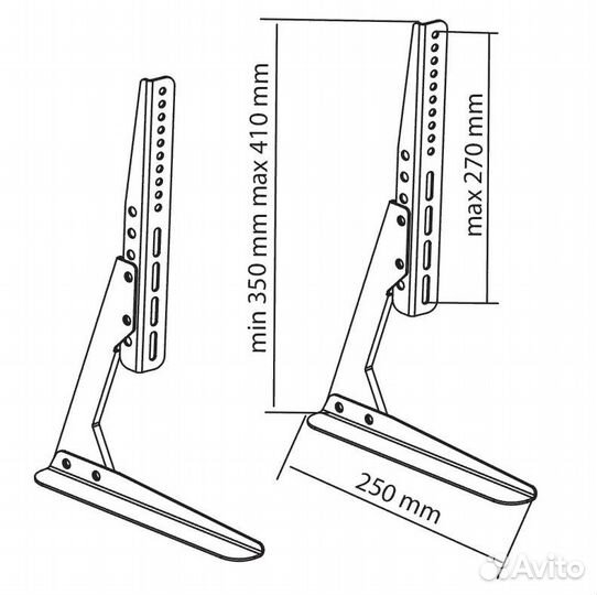 Универсальная подставка для тв Uniteki ST001