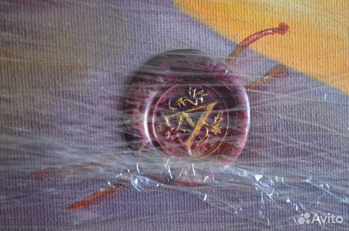 Картина маслом Цветы холст 50х40 см 2 шт