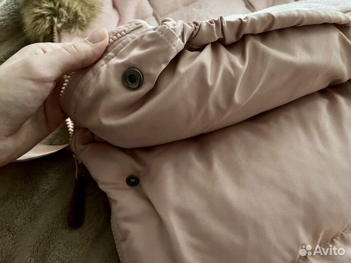 Зимний конверт elodie details в коляску розовый