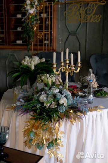 Готовый декор на свадьбу