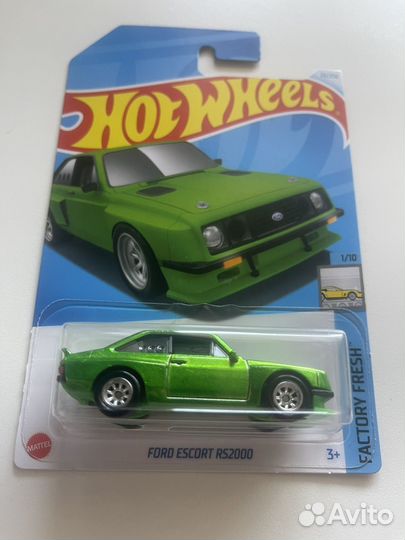 Hot wheels ford escort rs2000 sth