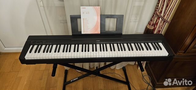 Цифровое пианино Yamaha P 45b купить в Москве | Хобби и отдых | Авито