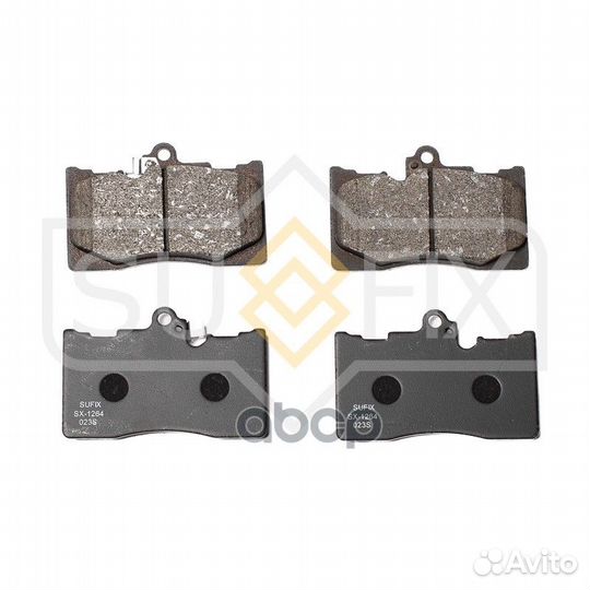 Дисковые тормозные колодки перед прав/лев s