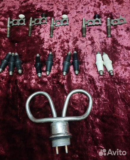 Верток кран, ручки, тэн для электро самовара