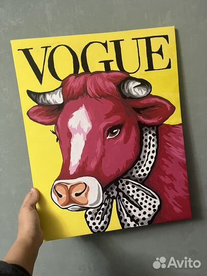 Картина маслом на холсте