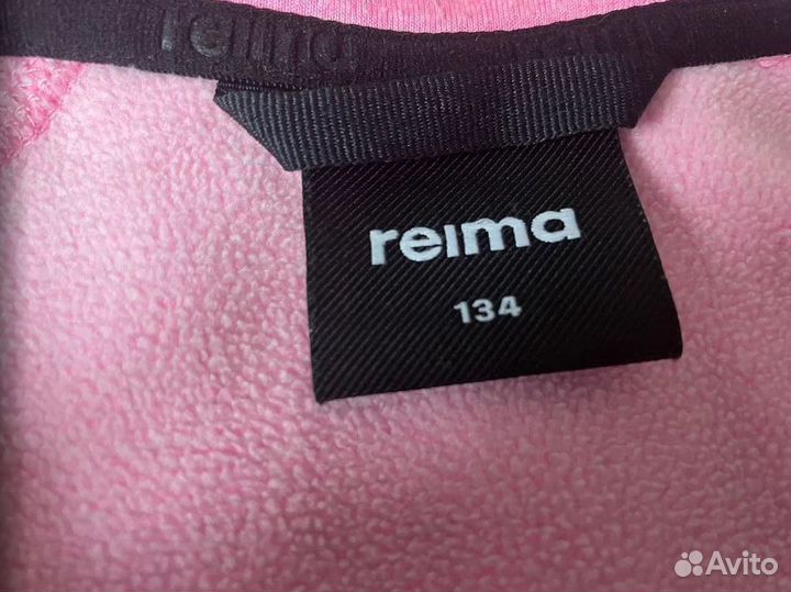 Кофта на молнии для девочки reima 134 140