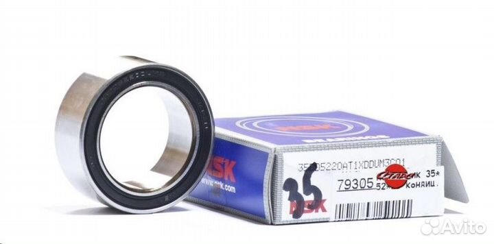 Подшипник компрессора кондиционера /35x52x20