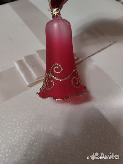 Елочные игрушки стеклянные