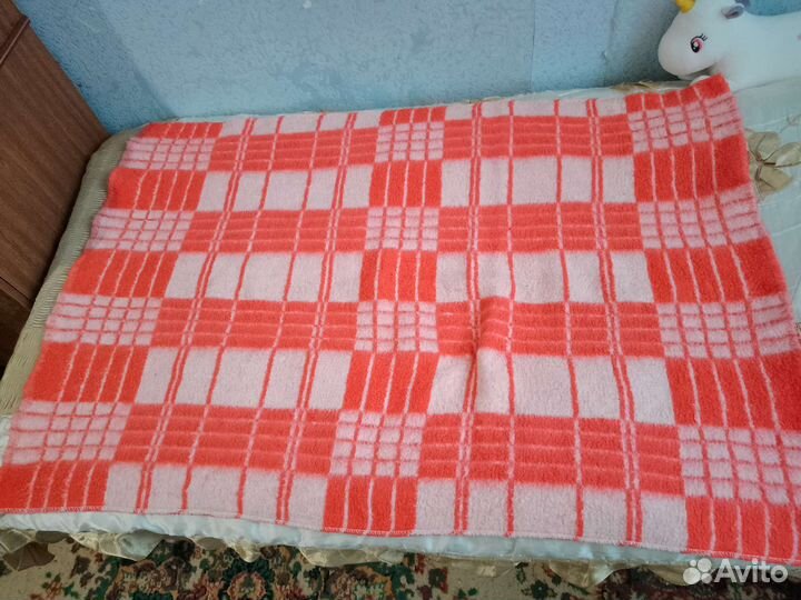 Одеяло детское шерстяное
