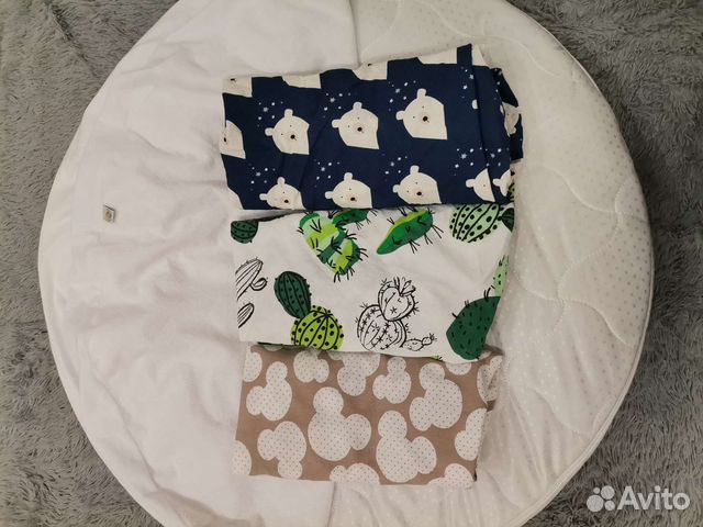 Круглый матрас детский