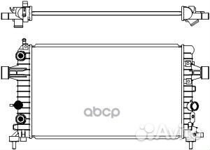 33511028 радиатор системы охлаждения АКПП Opel
