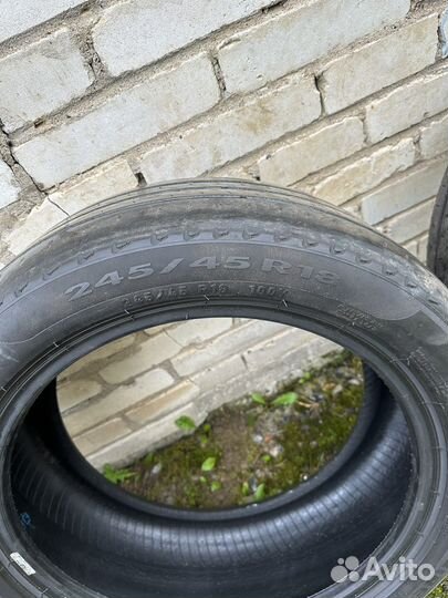 Pirelli Cinturato P7 245/45 R18 и 275/40 R18