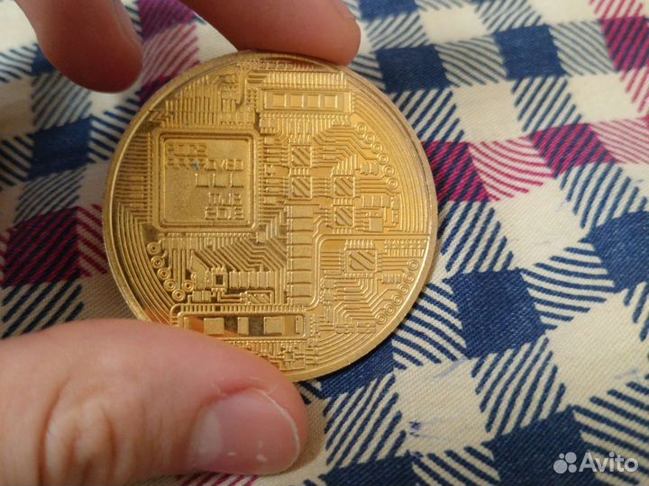 Бит коин,монета