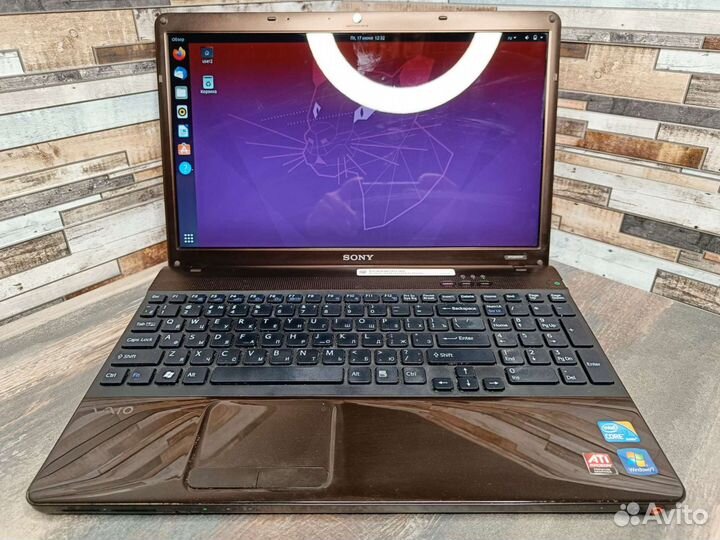 Ноутбук Sony Vaio на i3 и SSD 120