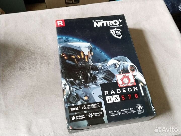 Sapphire rx 570 nitro+ 4 gb