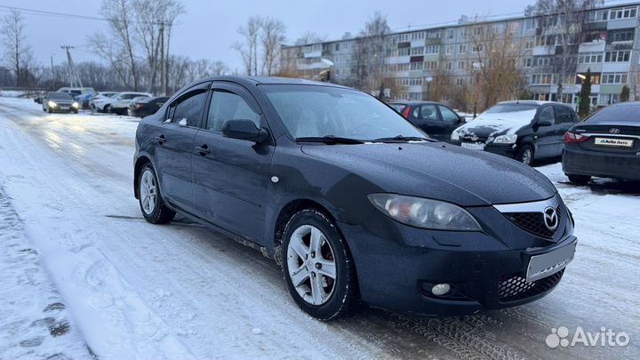 Mazda 3 1.6 МТ, 2007, 215 858 км