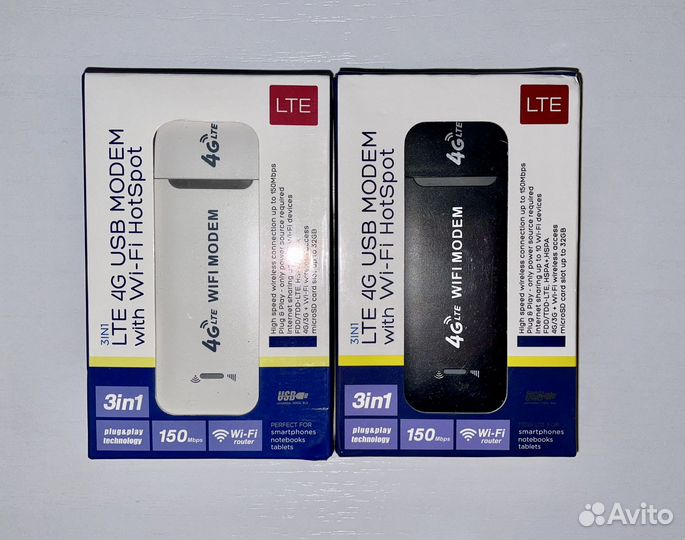 4g модем + WiFi