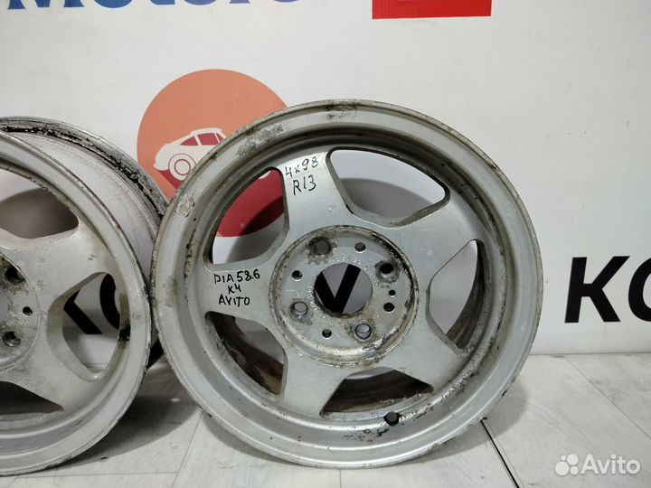 Диски кованые R13 4x98 ET 33 DIA 58.6