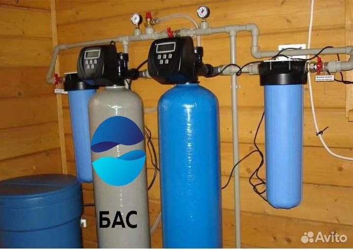 Очистка воды от железа для коттеджа