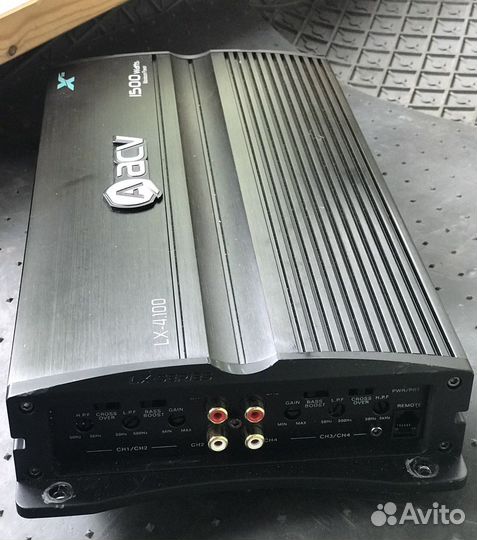 4-х канальный усилитель ACV LX 4.100