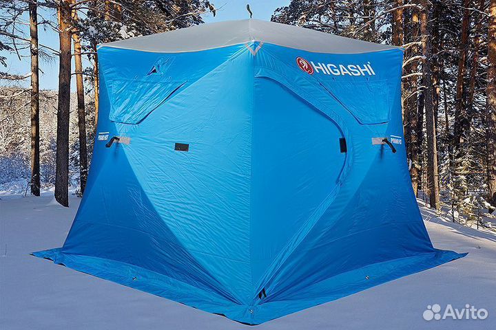 Палатка для зимней рыбалки Higashi Pyramid Hot