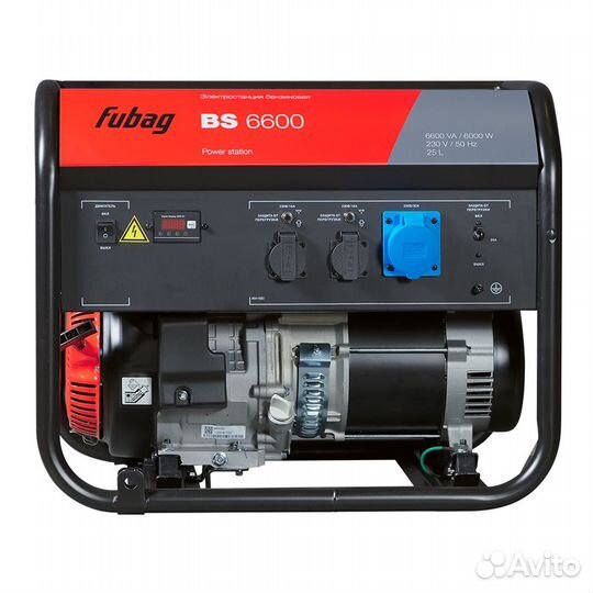 Бензиновый генератор fubag BS 6600