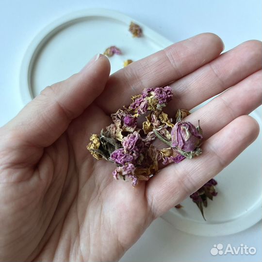 Роза чайная сушеная (цветы, лепестки) 10 гр