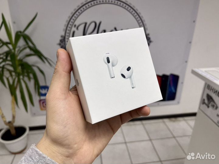 AirPods 3 новые с гарантией + чехол на выбор