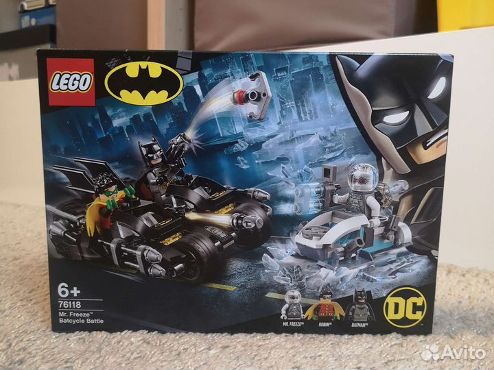 Lego 76118Гонка на мотоциклах с Мистером Фризом