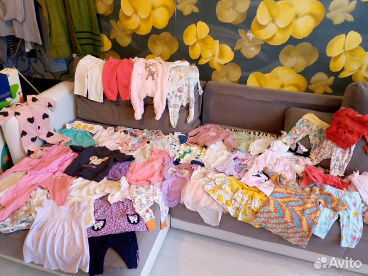 Вещи пакетом на девочку